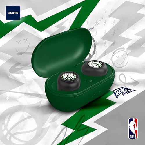 NBA True Wireless Earbuds - Milwaukee Bucks - Bluetooth 5.0