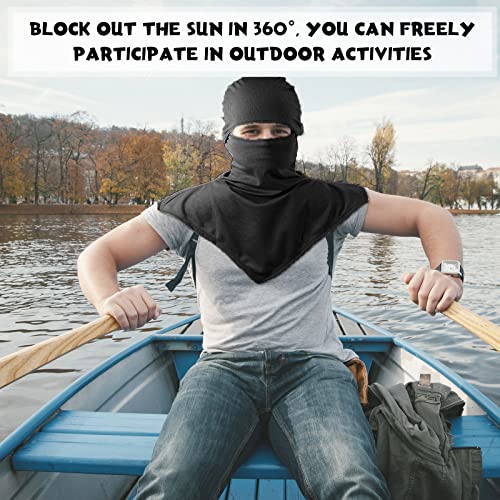 Syhood Black Summer Balaclava Face Cover - 6 Pack