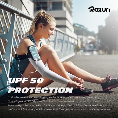 Cooling Arm Sleeves for UV Protection - Lightweight & Breathable