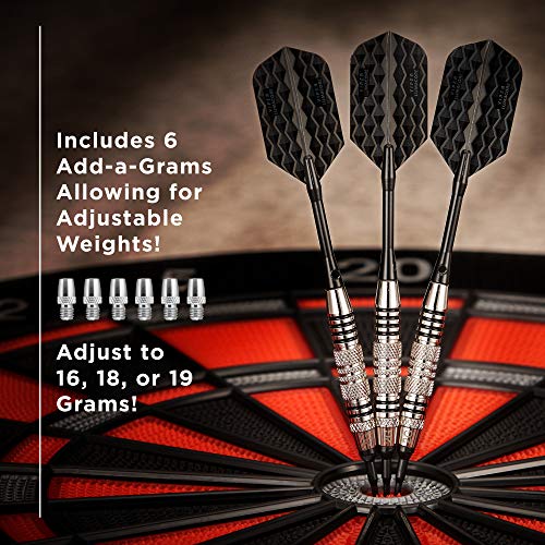 Viper Bobcat Adjustable Soft Tip Darts 16-19g with Case & Accessories