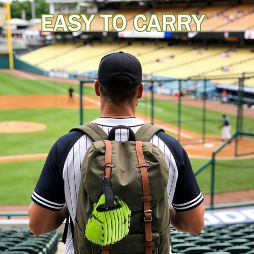 Adjustable Baseball Glove Clip - Black for Sports Gear Storage