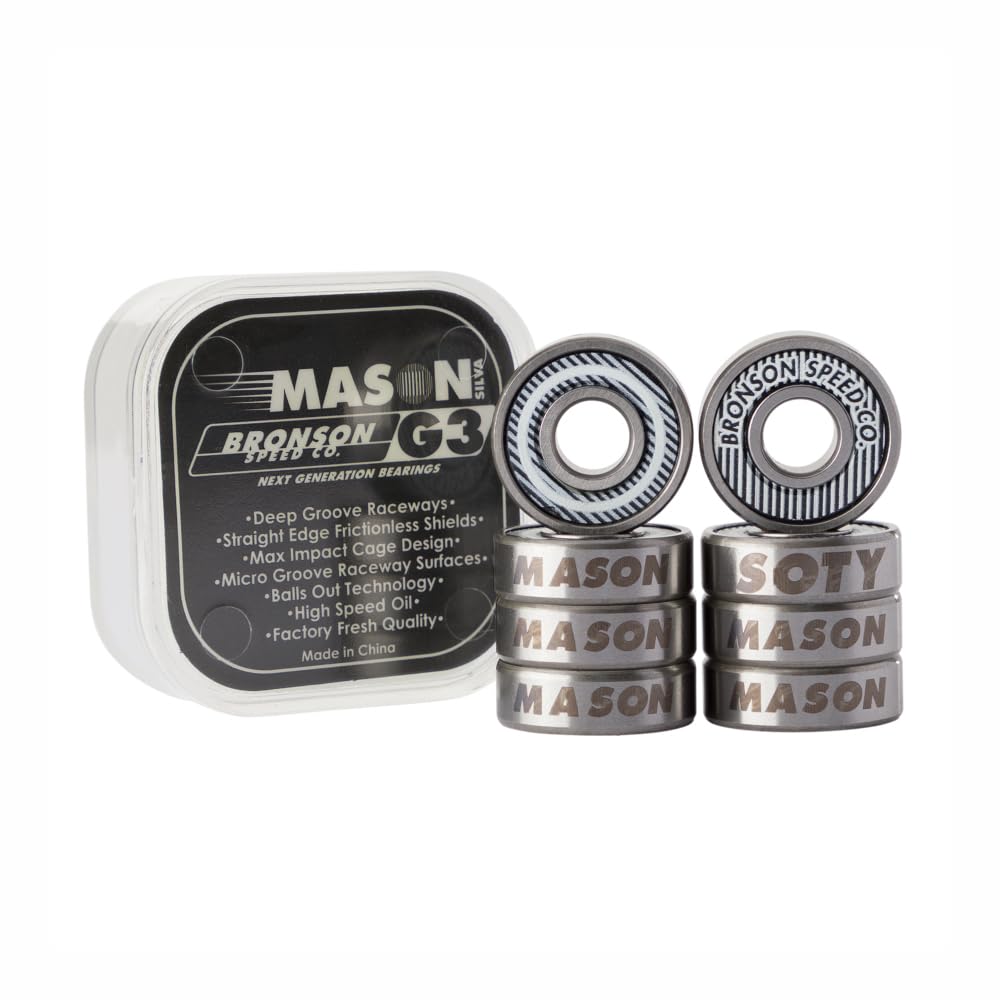 BRONSON BEARINGS G3 Mason Silva Bearings Single Set