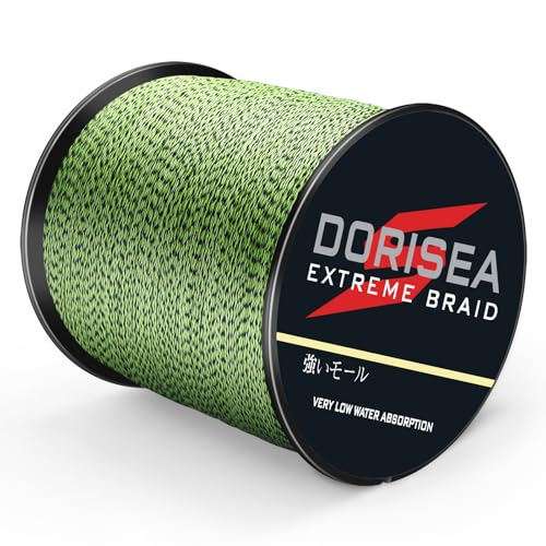 Braided Fishing Line 100m 40lb - Black & Yellow Fishing Wire