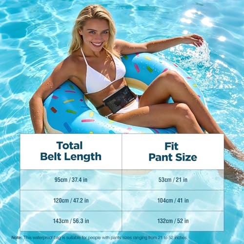 Waterproof Fanny Pack for Beach & Water Sports - 2PCS Set