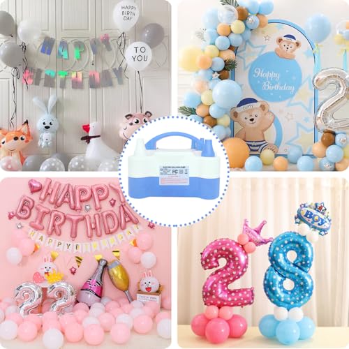 Portable Electric Balloon Pump with 14 Arch Kits - Fast Inflator