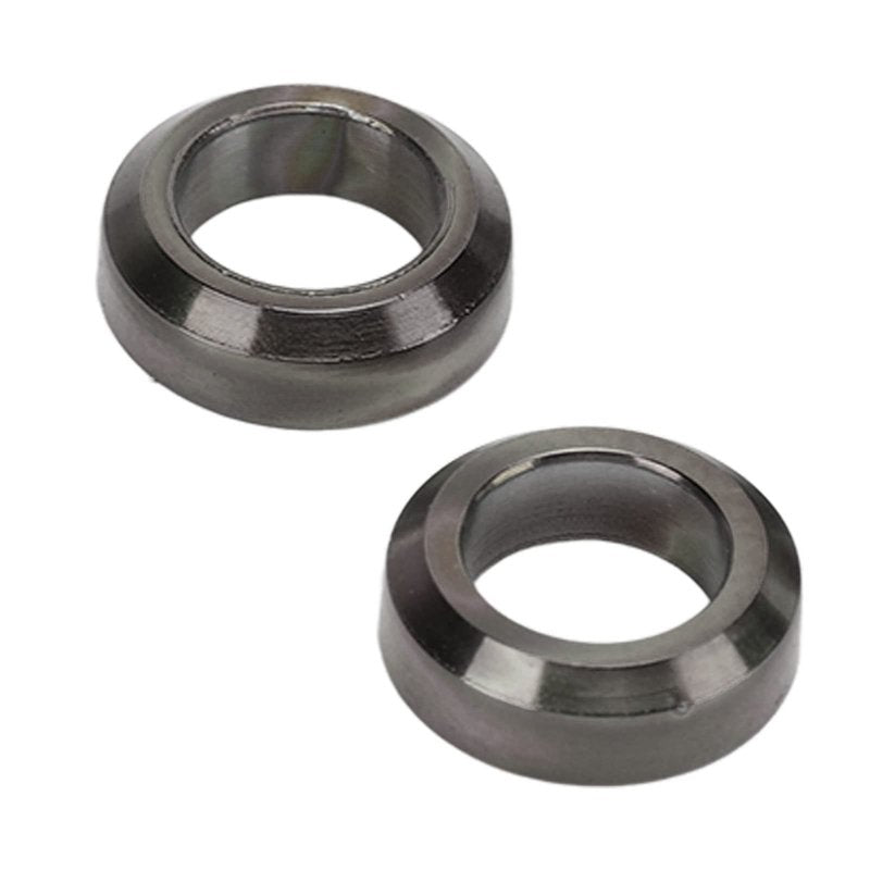 Brake Caliper Spacer, 4pcs Alloy Concave and Convex Washer for Mountain Bike Brake Calipers (Black)