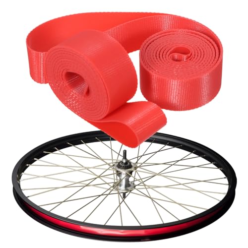 2PCS Bicycle Rim Tape, 26-inch PVC Bike Tire Liner for Puncture Protection