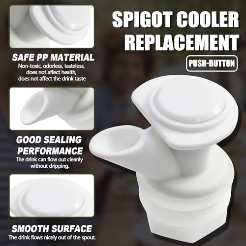 Push Button Water Cooler Spigot Replacement - 3 Pack