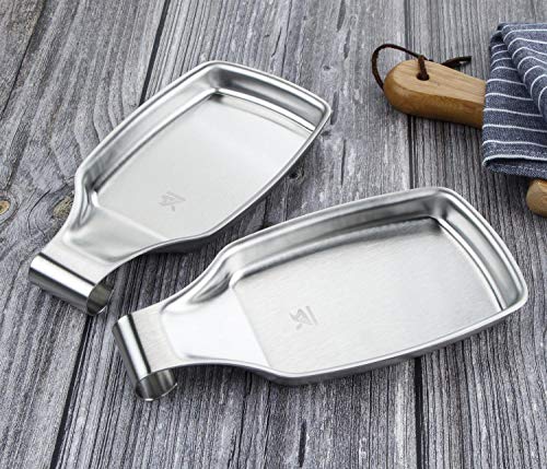 MSY BIGSUNNY Spoon Rest for Stove Top, 304 Stainless Steel Cooking