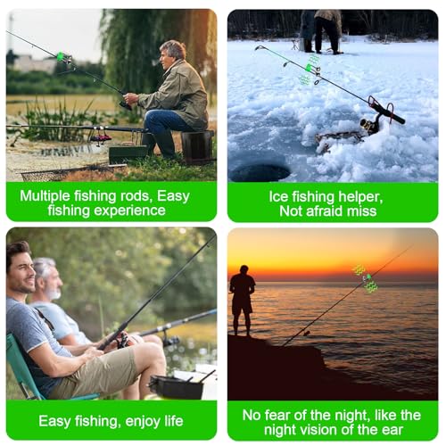 Fishing Rod Bells - 50PCS Durable Plastic Clip Set