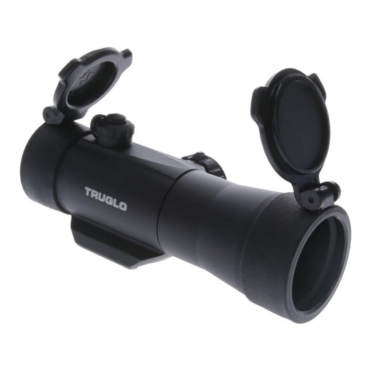 TruGlo Red-Dot Traditional Mount 2x42mm Hunting Tactical Weapon Sight with 11-Position Rheostat for Brightness Adjustment, Black