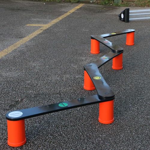 Stickhandling Training Aid - Portable, Adjustable Equipment for Ball Control & Coordination