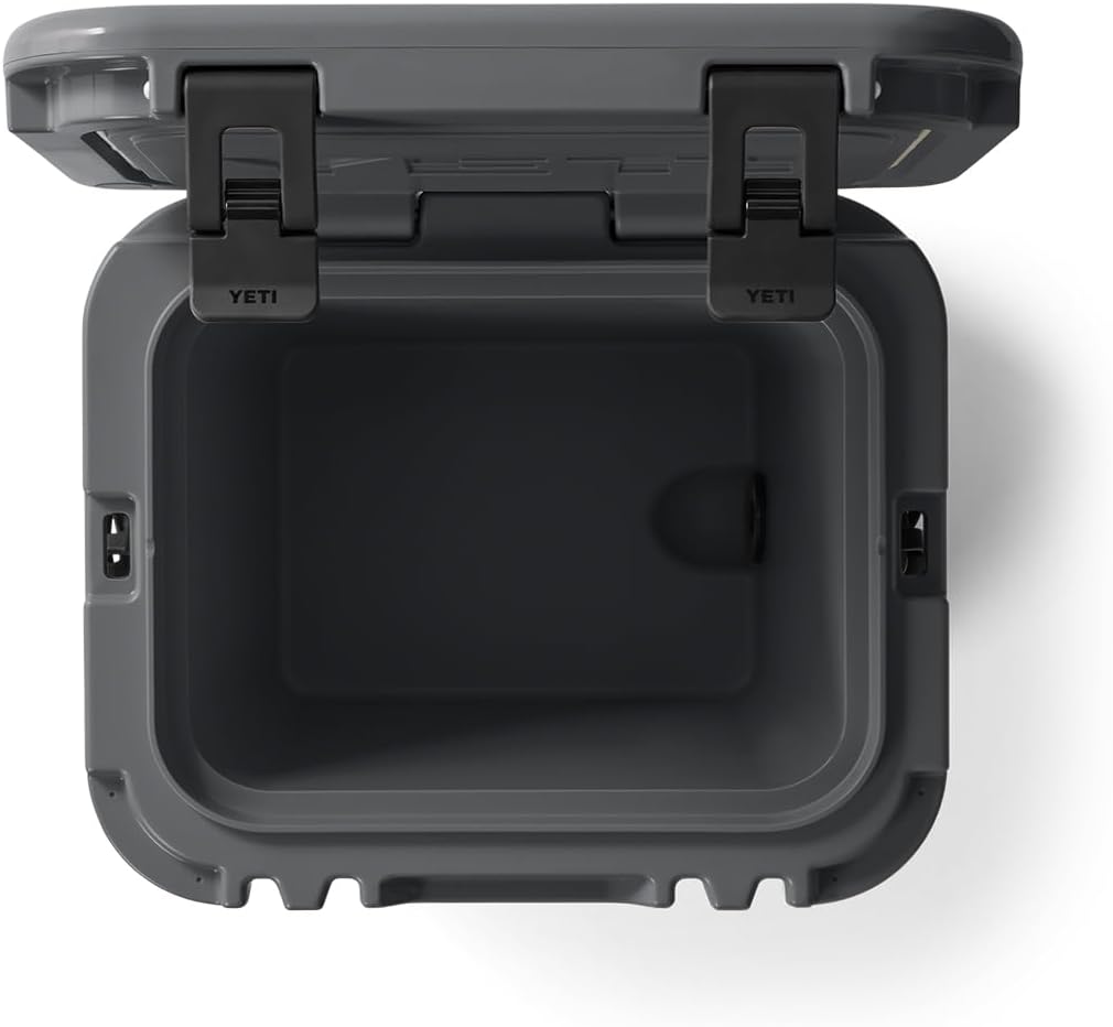 YETI Roadie 24 2.0 Hard Cooler - Durable Design with DoubleDuty Shoulder Strap & Drain Plug