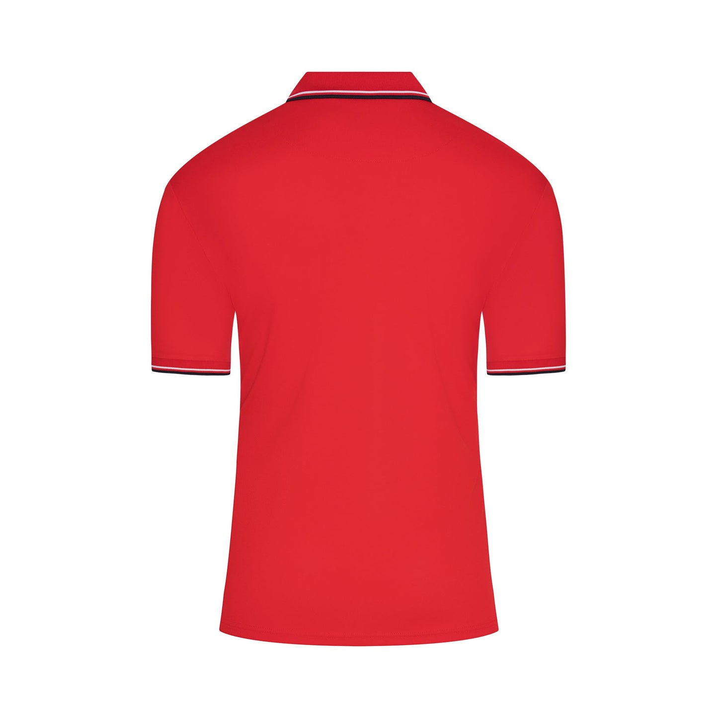 Murray Sporting Goods Short Sleeve Polo Baseball and Softball Umpire Shirt - Sized for Chest Protector (Red, X-Large)