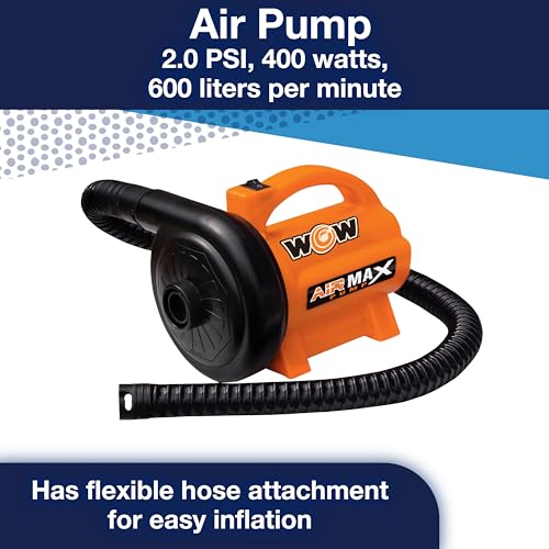 120V AC Electric Pump - 600 L/min Inflator with 5 Adapters
