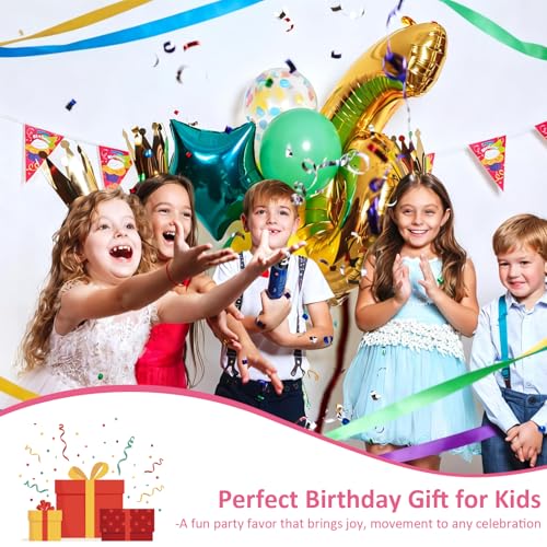 Dance Ribbons Set - 12 Vibrant Colors for Kids - Solid Color