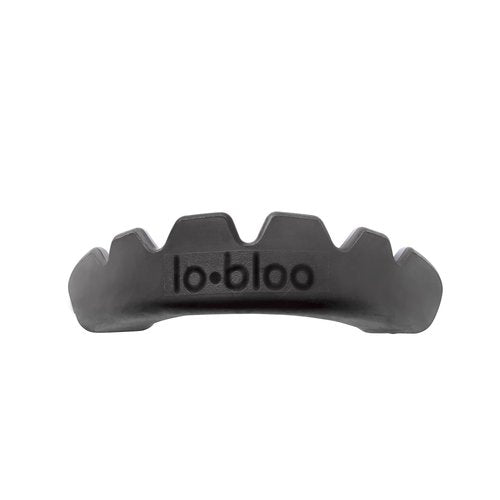 lobloo® Slick Sports Mouthguard – Ultra Slim 1mm | Dentist-Level Protection | Modified Vacuum-Fit Fusion | Oxygen Flow & Comfort | MMA, Boxing, Football, Basketball. (Large +14yrs, Black)