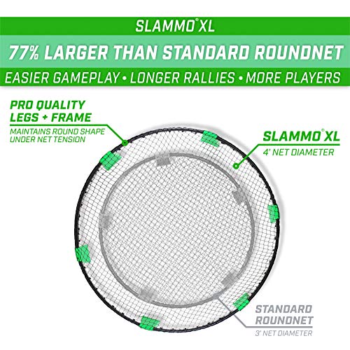 GoSports Slammo XL Large Outdoor Game Set with Net, Balls & Carry Bag