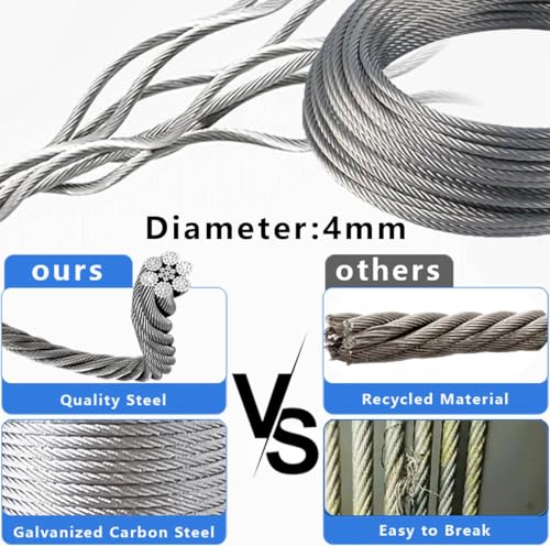 Heavy Duty Batting Cage Cable Tension Kit - 55 FT