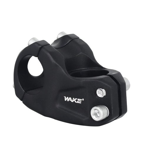 WAKE Bicycle Stem 31.8 mm 50 mm Bicycle Handlebar Riser 30 Degree Short Bicycle Handlebar Stem for BMX, MTB Mountain Bikes, Road Bike, Downhill