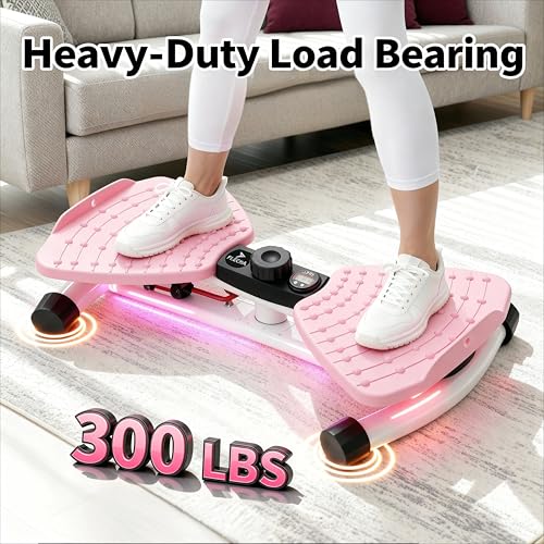 Waist Twister Exercise Machine with Digital Counter & Resistance Bands