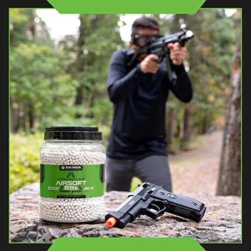 Biodegradable 6mm Airsoft BBs - Premium Grade, 20g to 40g, 2,500 to 10,000 Count