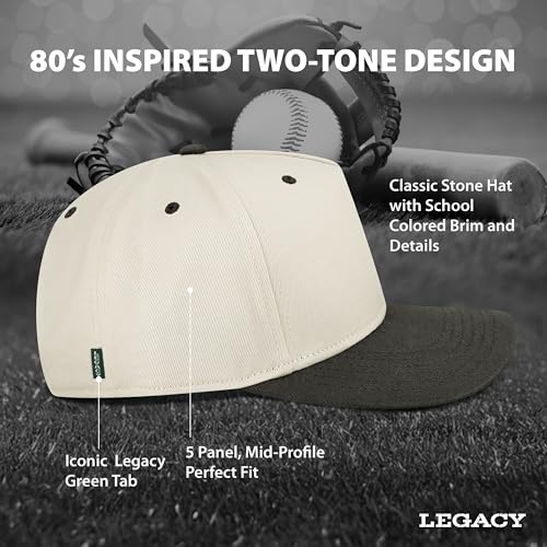 NCAA Baseball Cap - Heritage Twill Adjustable Hat for Men & Women