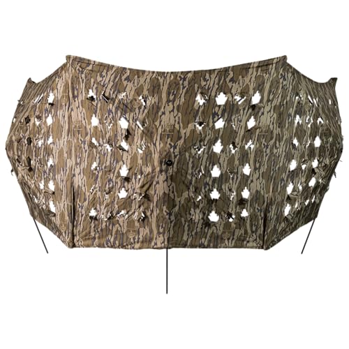 Ameristep Throwdown Hunting Ground Blind - Mossy Oak Bottomland Camouflage