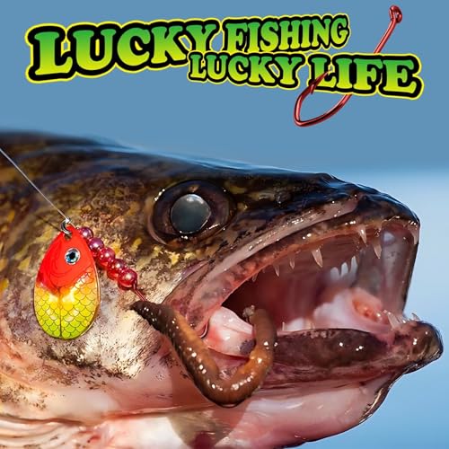 Baitholder Fishing Hooks - Saltwater & Freshwater - Size 8 - 100pcs - Red