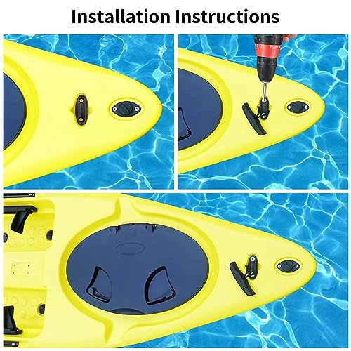 Kayak Handles Replacement - Ergonomic Carry Handles 4 Pack