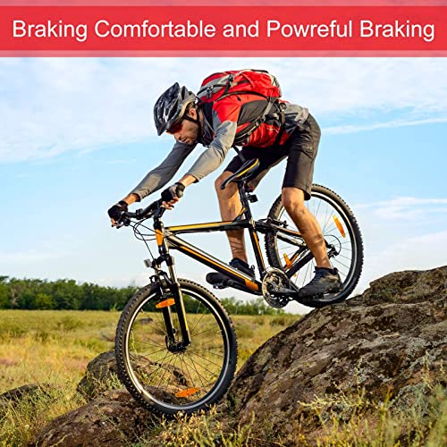 High-Performance Mountain Bike Brake Pads - Resin - 4 Pairs