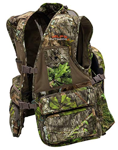 Camo Turkey Vest with Removable Seat & Game Bag - M/L