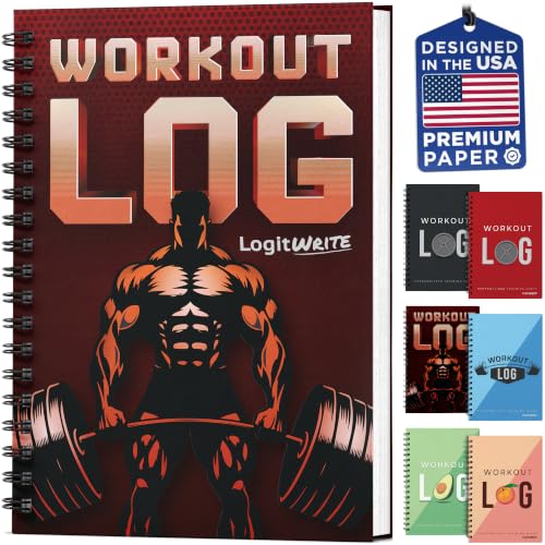 Fitness Planner Journal for Daily Workout Tracking - A5 Size
