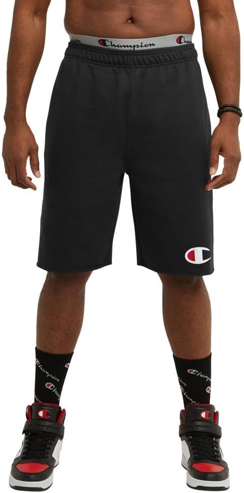 Champion Powerblend Fleece Shorts - Soft & Comfortable Men's Athletic Wear | Regular & Big & Tall Sizes