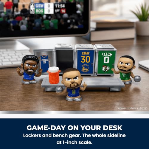 NBA Basketball Legends Locker Room Set - TeenyMates Action Figures