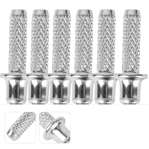 6 Pack Heavy Duty Tungsten Steel Trekking Pole Tips