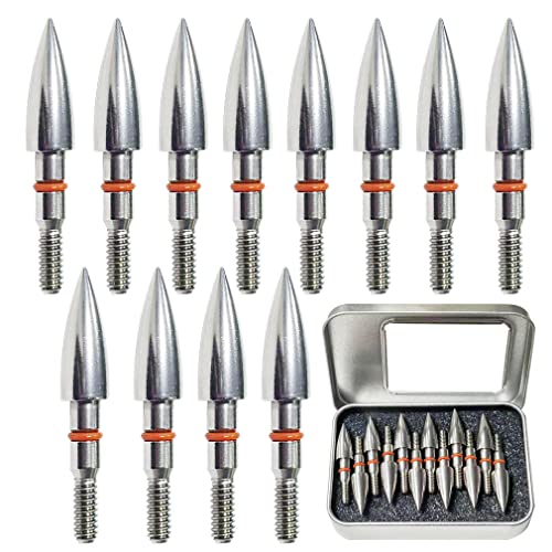 Stainless Steel Archery Field Points - 100/300 Grains for Target Practice