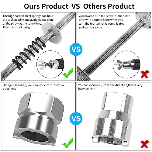 Bike Freehub Removal Tool - Bicycle Hub Body Disassembly & Installation