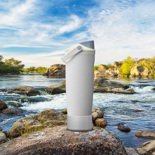 Silicone Boot Sleeve for Owala 30oz & 40oz Bottles - Gray