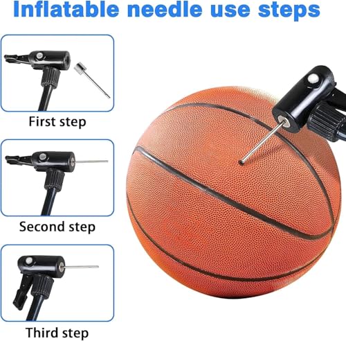 35-Piece Stainless Steel Ball Pump Needle Set with Storage Case