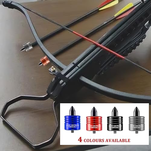 Decocking Bolt Tips for Crossbow Arrows - 2 Pieces Blue