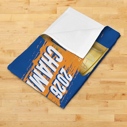 2026 NBA Champions Rally Towel - Lightweight Fan Gear, 15 x 18 Inch