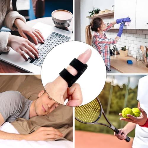 Thumb Finger Splints - 2 Pcs Trigger Finger Brace for Pain Relief