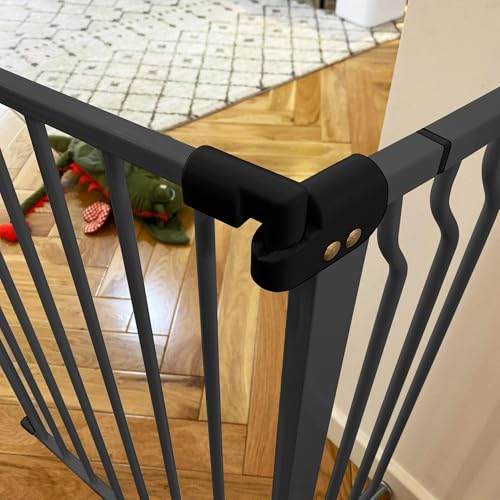 BalanceFrom 36-Inch Stair Gate Wall Protectors, White, 4-Pack fits BalanceFrom Gates