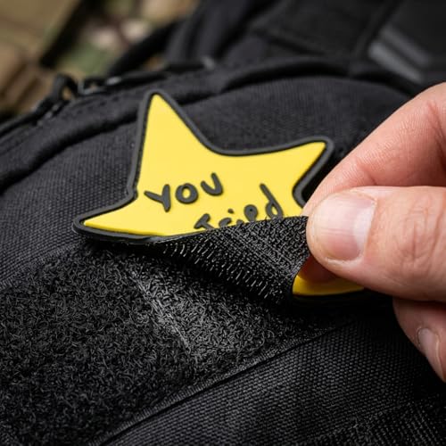 You Tried Star Meme Patch - Funny Tactical PVC Patch