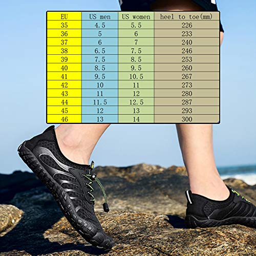 Water Shoes for Men and Women - Quick Dry Aqua Footwear for Beach, Pool, Hiking & Yoga