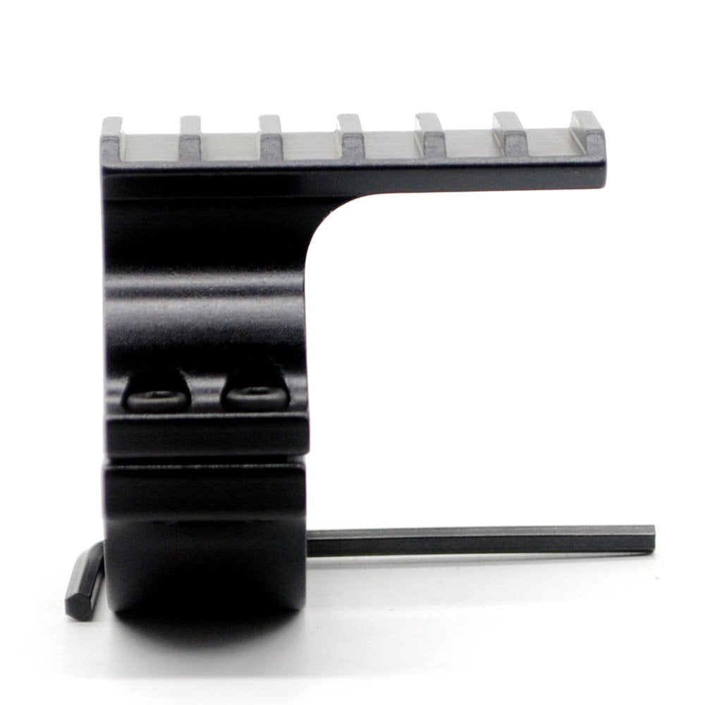 Scope Barrel Mount 25.4mm & 30mm Ring Adapter with 20mm Wevr Picatinny Rail