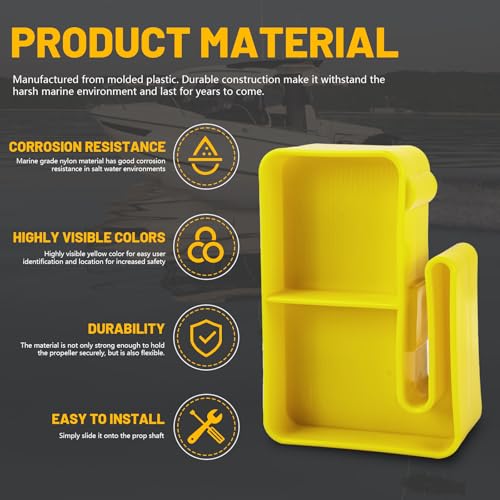 Boat Prop Stop Tool Kit - High Visibility Marine Grade Nylon