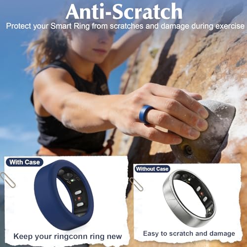 8 Pack Cover Compatible with RingConn Gen 3/Gen 2/Gen 2 Air/Gen 1