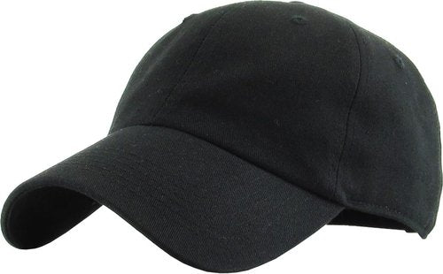 KBETHOS Classic Unisex Baseball Cap - Adjustable Cotton Low Crown Dad Hat in Plain Design